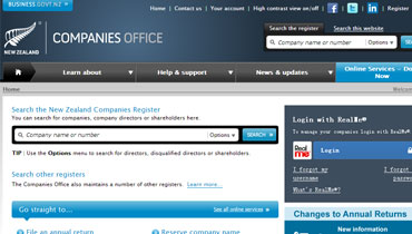 新西蘭公司信息查詢(xún)